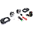4-Piece Kit, Driver and Passenger Side Headlight, Assembly, Halogen, with Fog Light