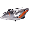 4-Piece Kit, Driver and Passenger Side Headlight, Assembly, Halogen, with Fog Light