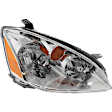 4-Piece Kit, Driver and Passenger Side Headlight, Assembly, Halogen, with Fog Light