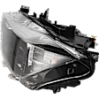 4-Piece Kit, Driver and Passenger Side Headlight, Assembly, Halogen, with Fog Light