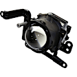 4-Piece Kit, Driver and Passenger Side Headlight, Assembly, Halogen, with Fog Light