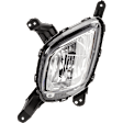 4-Piece Kit, Driver and Passenger Side Headlight, Assembly, Halogen, with Fog Light