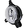 4-Piece Kit, Driver and Passenger Side Headlight, Assembly, Halogen, with Fog Light, CAPA Certified