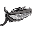 4-Piece Kit, Driver and Passenger Side Headlight, Assembly, LED, with Fog Light, CAPA Certified