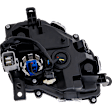4-Piece Kit, Driver and Passenger Side Headlight, Lens and Housing, LED, with Fog Light