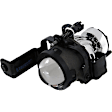 4-Piece Kit, Driver and Passenger Side Headlight, Assembly, Halogen, with Fog Light