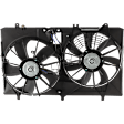 2-Piece Kit Radiator, For Models without Tow Package, with Cooling Fan Assembly