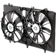 2-Piece Kit Radiator, For Models without Tow Package, with Cooling Fan Assembly