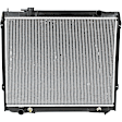 2-Piece Kit Radiator, RWD, Automatic Transmission, with Coolant Reservoir