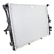 2-Piece Kit Radiator, 3.0L/3.2L/3.6L/4.2L/4.5L/4.8L/5.0L Engines, Aluminum Core, Plastic Tank, Includes (1) Radiator and (1) Radiator Cap