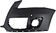 4-Piece Kit, Front, Driver and Passenger Side Primed Bumper Cover, Includes (2) Bumper Cover and (2) Engine Splash Shield
