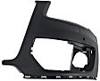 4-Piece Kit, Front, Driver and Passenger Side Primed Bumper Cover, Includes (2) Bumper Cover and (2) Engine Splash Shield