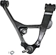 4-Piece Kit Front, Driver and Passenger Side, Lower Control Arm Kit, Includes (2) Control Arm and (2) Ball Joint