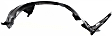 2007-2009 Nissan Altima - 5-Piece Kit, Front, Driver and Passenger Side Fender Liner, Includes (3) Engine Splash Shield and (2) Fender Liner