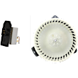 2-Piece Kit Blower Motor Kit, Coupe, includes (1) Blower Motor and (1) Blower Motor Resistor
