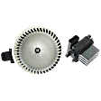 2009 Mercury Mariner Premier - 2-Piece Kit Blower Motor, With Automatic Temp Control, Includes (1) Blower Motor and (1) Blower Motor Resistor
