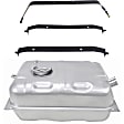 1982 Jeep CJ7 - 4-Piece Kit Fuel Tank,  15 Gallon, 25-1/4 x 18-1/4 x 10-7/8, Lock Ring Kit Included, 15 gallons / 57 liters, GAS,  Includes (1) Fuel Tank and (3) Fuel Tank Strap