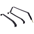 1982 Jeep CJ7 - 4-Piece Kit Fuel Tank,  15 Gallon, 25-1/4 x 18-1/4 x 10-7/8, Lock Ring Kit Included, 15 gallons / 57 liters, GAS,  Includes (1) Fuel Tank and (3) Fuel Tank Strap
