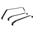 1982 Jeep CJ7 - 4-Piece Kit Fuel Tank,  15 Gallon, 25-1/4 x 18-1/4 x 10-7/8, Lock Ring Kit Included, 15 gallons / 57 liters, GAS,  Includes (1) Fuel Tank and (3) Fuel Tank Strap