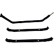 1982 Jeep CJ7 - 4-Piece Kit Fuel Tank,  15 Gallon, 25-1/4 x 18-1/4 x 10-7/8, Lock Ring Kit Included, 15 gallons / 57 liters, GAS,  Includes (1) Fuel Tank and (3) Fuel Tank Strap