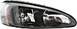 2004 Pontiac Grand Prix - 4-Piece Kit Driver and Passenger Side Halogen Headlight, With bulb(s), OE Replacement,  Includes (2) Fog Light and (2) Headlight