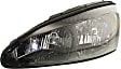 2004 Pontiac Grand Prix - 4-Piece Kit Driver and Passenger Side Halogen Headlight, With bulb(s), OE Replacement,  Includes (2) Fog Light and (2) Headlight