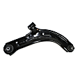 6-Piece Kit Front, Driver and Passenger Side, Lower Control Arm Kit, Includes (2) Control Arm, (2) Sway Bar Link, and (2) Tie Rod End