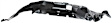 4-Piece Kit, Front, Driver and Passenger Side Fender, Includes (2) Fender and (2) Fender Liner