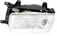 1996 Toyota T100 - 6-Piece Kit Driver and Passenger Side Halogen Headlight, With bulb(s), Mounts on Bumper, OE Replacement,  Includes (2) Corner Light, (2) Headlight, and (2) Turn Signal Light
