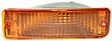 1996 Toyota T100 - 6-Piece Kit Driver and Passenger Side Halogen Headlight, With bulb(s), Mounts on Bumper, OE Replacement,  Includes (2) Corner Light, (2) Headlight, and (2) Turn Signal Light