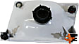 1999 Mazda B2500 - 4-Piece Kit Driver and Passenger Side Halogen Headlight, With bulb(s), OE Replacement,  Includes (2) Corner Light and (2) Headlight