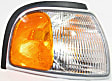 1999 Mazda B2500 - 4-Piece Kit Driver and Passenger Side Halogen Headlight, With bulb(s), OE Replacement,  Includes (2) Corner Light and (2) Headlight