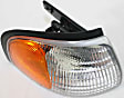 1999 Mazda B2500 - 4-Piece Kit Driver and Passenger Side Halogen Headlight, With bulb(s), OE Replacement,  Includes (2) Corner Light and (2) Headlight