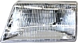 1999 Mazda B2500 - 4-Piece Kit Driver and Passenger Side Halogen Headlight, With bulb(s), OE Replacement,  Includes (2) Corner Light and (2) Headlight