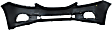 2015 Honda Civic - 3-Piece Kit Front Primed Bumper Cover, 4-Door, Sedan,  Includes (1) Bumper Cover, (1) Bumper Grille, and (1) Grille