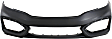 2015 Honda Civic - 3-Piece Kit Grille, Textured Black, Coupe,  Includes (1) Bumper Cover, (1) Bumper Grille, and (1) Grille