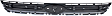 4-Piece Kit, Front, Upper Primed Bumper Cover, Includes (1) Bumper Cover, (2) Bumper Grille, and (1) Grille