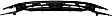 2017 Honda Civic - 4-Piece Kit Front Primed Bumper Cover, Coupe, Includes (1) Bumper Cover, (1) Bumper Filler, (1) Bumper Grille, and (1) Grille