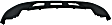 3-Piece Kit, Front Upper - Primed, Lower - Textured Bumper Cover, CAPA Certified, Includes (2) Bumper Cover and (1) Grille