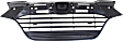 3-Piece Kit, Front Primed Bumper Cover, CAPA Certified, Includes (1) Bumper Cover, (1) Bumper Grille, and (1) Grille