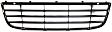 5-Piece Kit, Front Primed Bumper Cover, Includes (1) Bumper Cover, (3) Bumper Grille, and (1) Grille