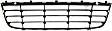5-Piece Kit, Front Primed Bumper Cover, Includes (1) Bumper Cover, (3) Bumper Grille, and (1) Grille