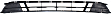 3-Piece Kit, Front Primed Bumper Cover, Includes (1) Bumper Cover, (1) Bumper Grille, and (1) Grille