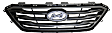 2017 Hyundai Sonata - 3-Piece Kit Grille, Painted Silver, For Models With Sport Type Bumper and Bumper Cover, For Models With Sport Type  and Without Auto Cruise Control,  Includes (1) Bumper Cover, (1) Bumper Grille, and (1) Grille