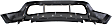 3-Piece Kit, Front, Lower Upper - Primed, Lower - Textured Bumper Cover, Includes (1) Bumper Cover and (2) Bumper Grille