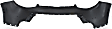 2014-2016 Kia Soul - 3-Piece Kit, Front, Upper and Lower Upper - Primed, Lower - Textured Bumper Cover, For Models With Two Tone Paint, Includes (2) Bumper Cover and (1) Bumper Grille