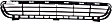 2009 Toyota Camry - 3-Piece Kit, Front Primed Bumper Cover, Japan Built Vehicle, Includes (1) Bumper Cover, (1) Bumper Grille, and (1) Grille