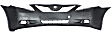 3-Piece Kit, Front Primed Bumper Cover, Japan Built Vehicle, Includes (1) Bumper Cover, (1) Bumper Grille, and (1) Grille