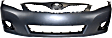 3-Piece Kit, Front Primed Bumper Cover, USA Built Vehicle, Includes (1) Bumper Cover, (1) Bumper Grille, and (1) Grille