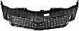 3-Piece Kit Front Primed Bumper Cover, For Models With Spoiler Holes, North America Built Vehicle, Includes (1) Bumper Cover, (1) Bumper Grille, and (1) Grille